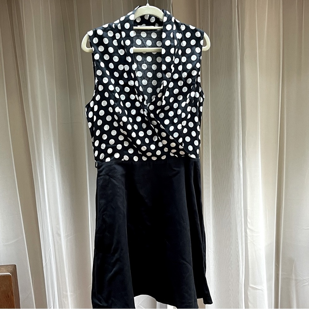 Promod Women Wave Point Sleeveless Dress